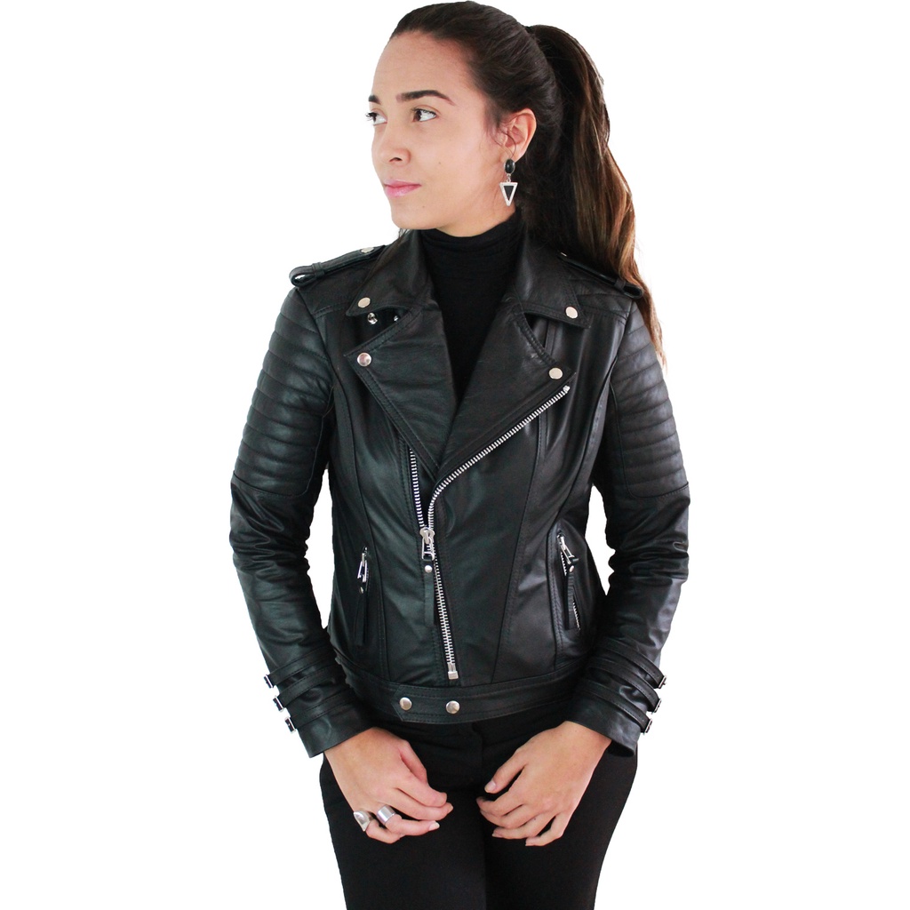Casaco de Couro Preto Feminino: Onde Comprar | BuscaProdutos