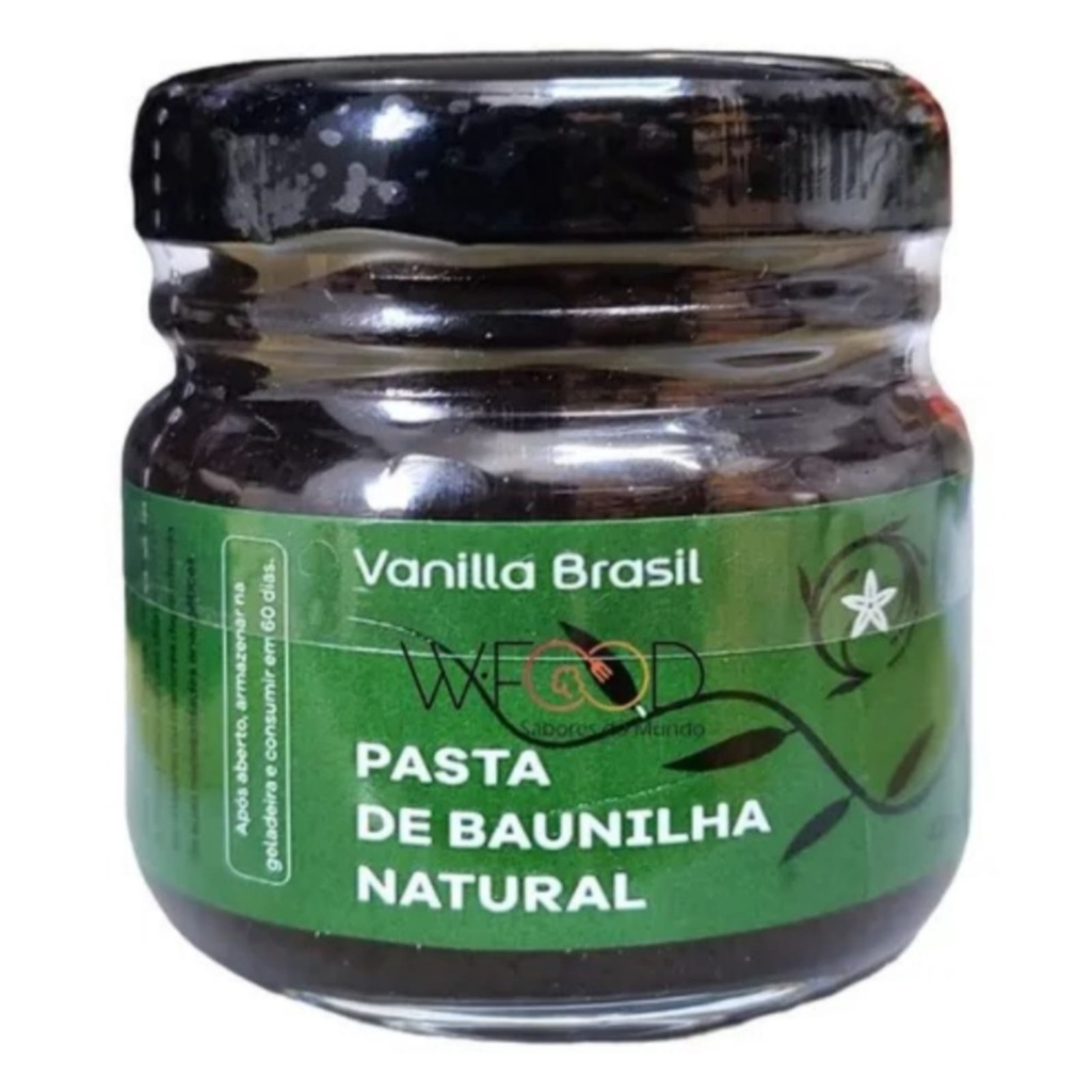 Pasta Natural De Baunilha Vanilla Brasil 42g Shopee Brasil
