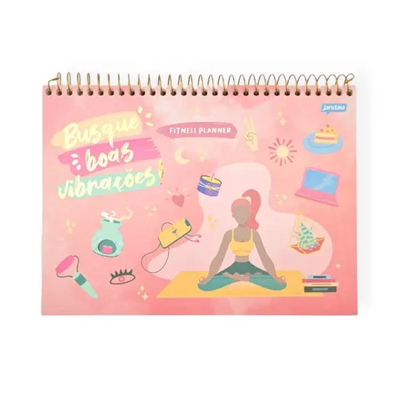 Planner Agenda Life E Fitness Permanente Original Jandaia Shopee Brasil