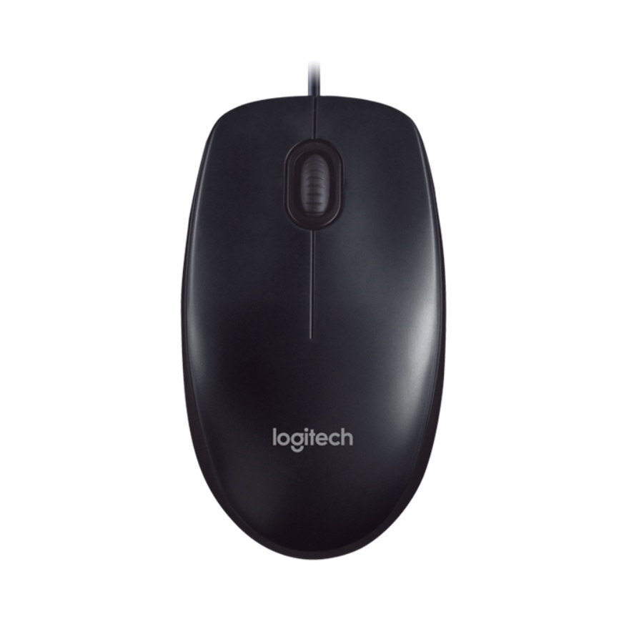 MOUSE LOGITECH M90 C/FIO USB OPTICO PRETO