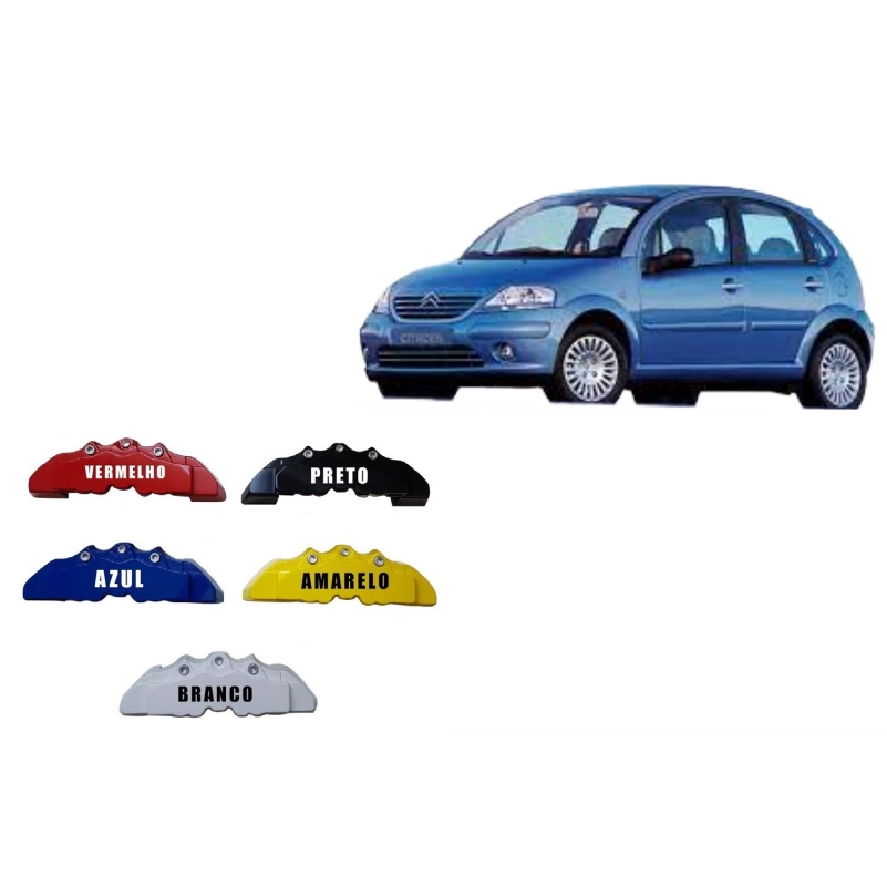 Capa Pinça C3 CITROEN Kit 4 Peças Compatível Todos Envio hoje | Shopee ...