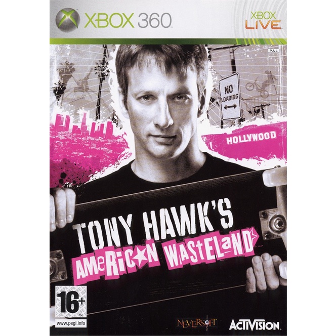 Tony hawk's american wasteland xbox 360 - MIDIA FÍSICA