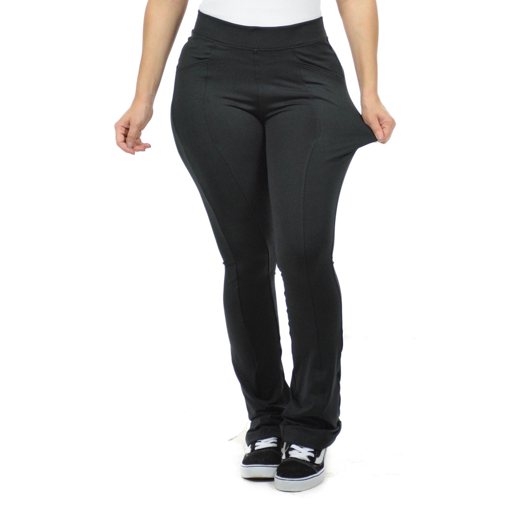 Calça plus size uniforme c/ forro - Calça plus size uniforme c