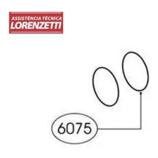 Anel De Vedação Advanced 02 unidades - Ref. 6075 - Original Lorenzetti