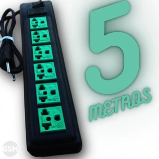 Filtro de Linha 6 Tomadas UNIVERSAL 5 METROS Promoção