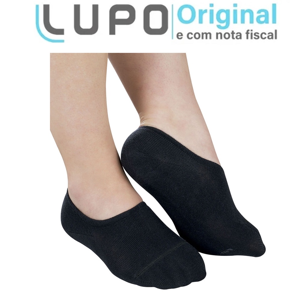Meia Sapatilha Lupo 4270-002 Feminina Algodao OLV | Shopee Brasil