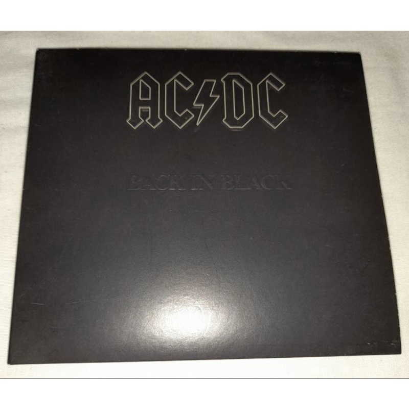 CD Back In Black - AC/DC (Digipack) | Shopee Brasil