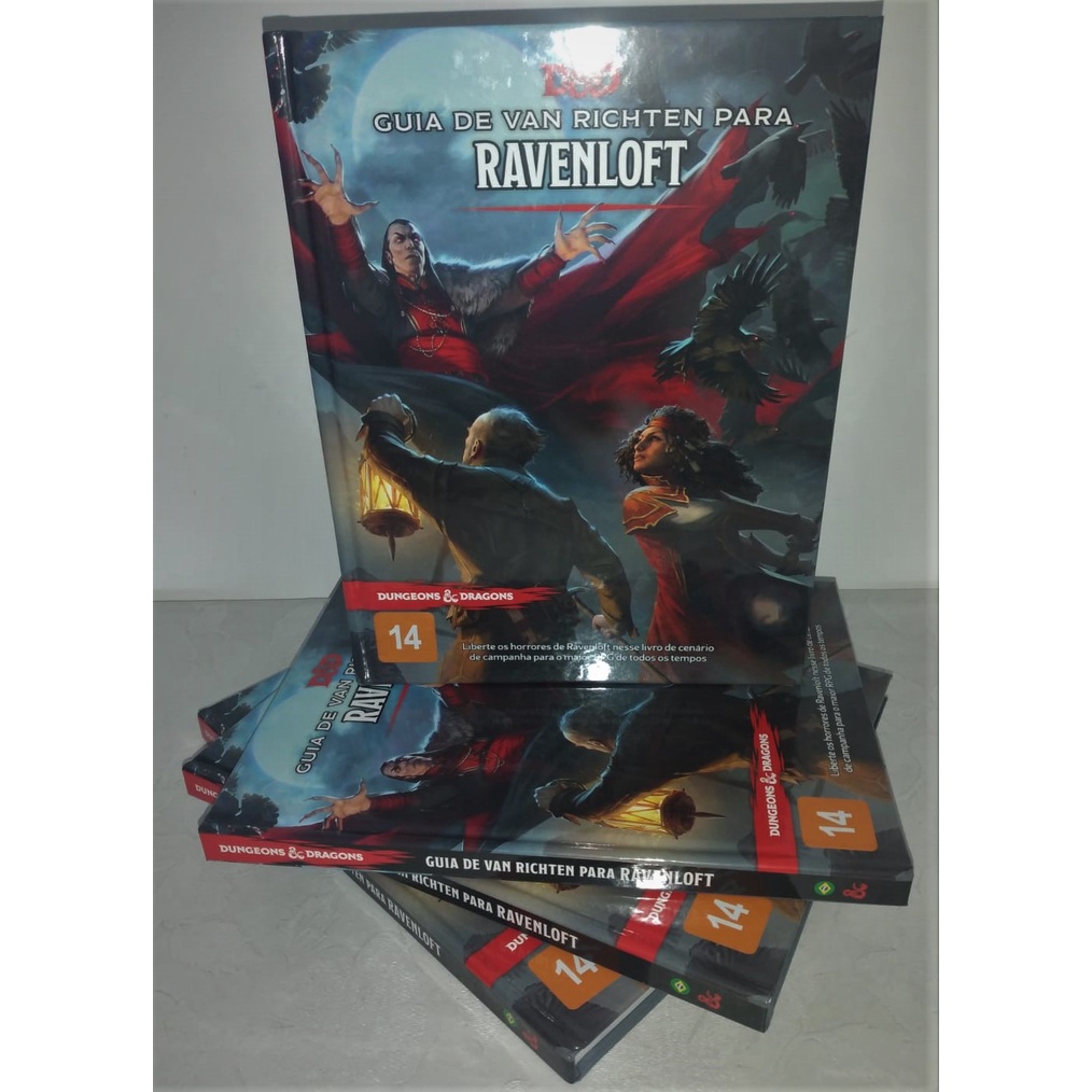 Guia de Van Richten para Ravenloft - Dungeons And Dragons 5.0 - Livros de Rpg/D&D/DnD - Galápagos/Novo