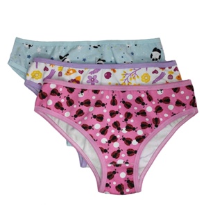 KIT COM 5 CALCINHA JUVENIL ALGODÃO ( cotton ) DIRETO DA FÁBRICA