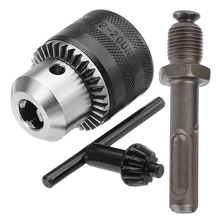 Mandril De Furadeira 1/2 c/ Adaptador Sds Plus Martelete Ferramenta engate rápido