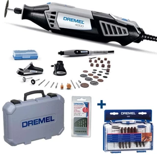 Retífica Dremel 4000 36 Acess. + 3 Acoplam. + 2 Kits Dremel