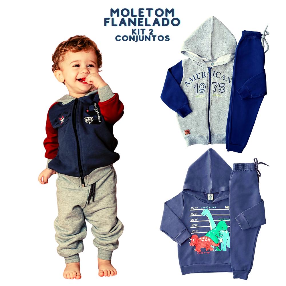 Conjunto store grosso infantil