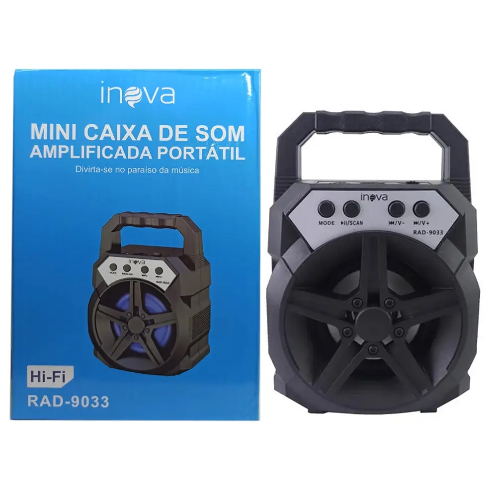 Caixa De Som Mini Bluetooth Inova Rad Shopee Brasil