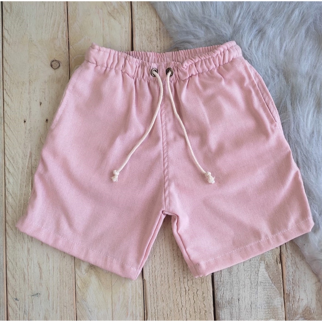 Bermuda Infantil Mauricinho Linho Alfaiataria com Bolsos – COMPRE NA LOJA RABISKO COM DESCONTO - Fabricação Própria