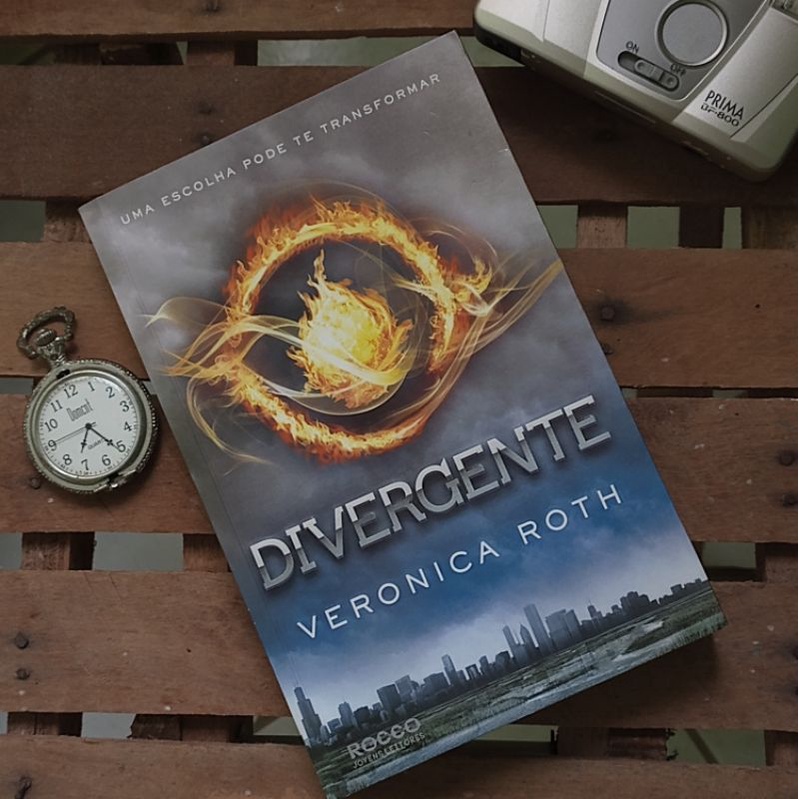 Divergente Livro Por Ver Nica Roth Shopee Brasil