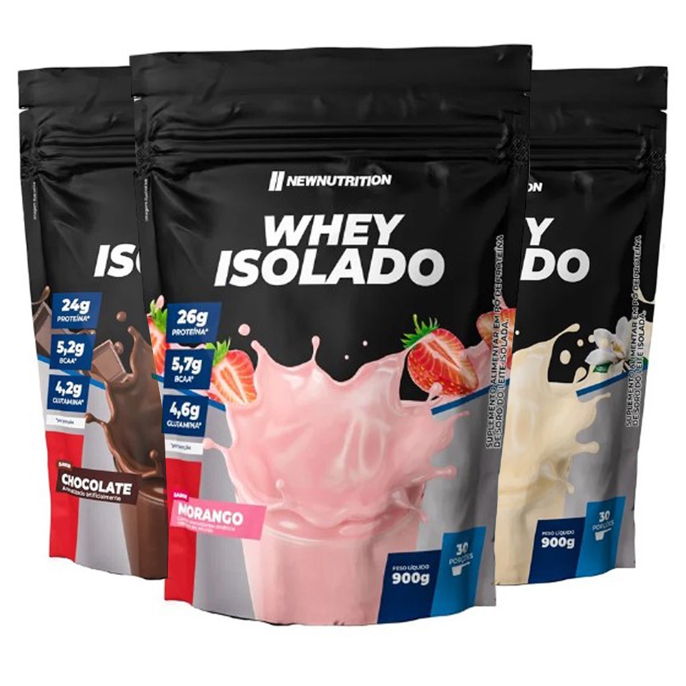Whey Protein Isolado (900g) – New Nutrition