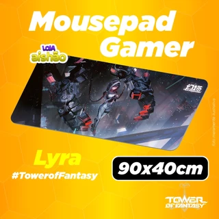 Mouse Pad Gamer Personalizado - Lyra - Tower of Fantasy - 90x40cm