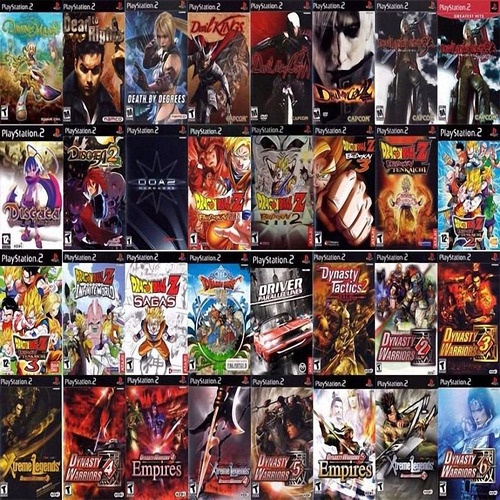 5 Jogos Ps2