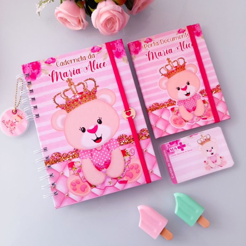 Caderneta de Saúde Minnie Baby + Cartão do Sus