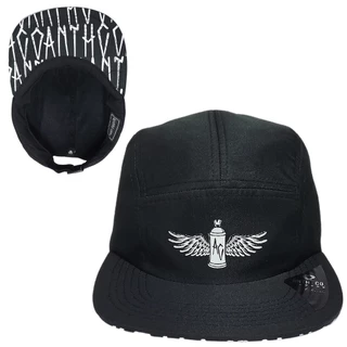 Bone 5 Five Panel Aba Reta Estampada Anth Co Asa De Regulagem Strapback Festa
