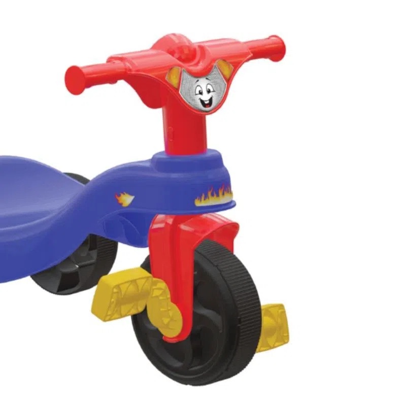 Triciclo Motinha Infantil Encantado Fast com Haste Completo - Pais e Filhos  - Lojas Revolução - Eletrodomésticos e utensílios em geral