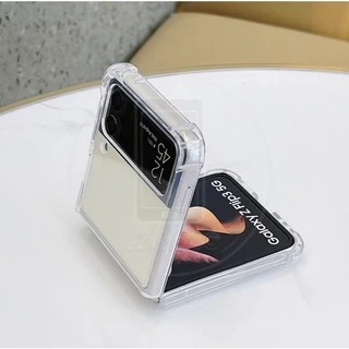 Capa Capinha Case Antipacto Transparente Com Airbag Resistente para Celular Z Flip 3 e Z Flip 4 Z Flip 5 Z FOLD4 Z FOLD5 Z FOLD3