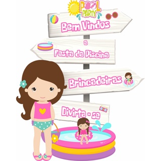 Free: Praia E Piscina - Girls Pool Party Png 