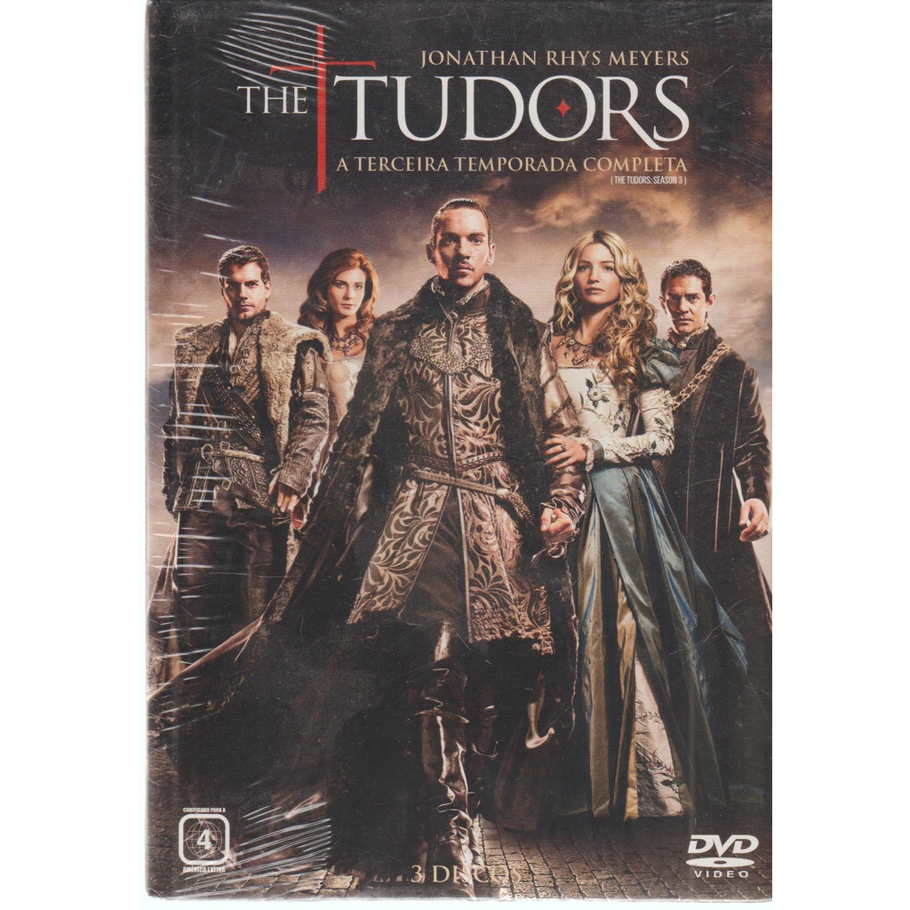 Box The Tudors Terceira Temporada Completa 3 Discos Lacrado original ...