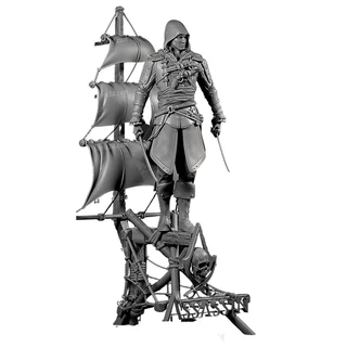 Action Figure Assassin's Creed modelada por Sanix (SEM PINTURA! LEIA O ANÚNCIO!)