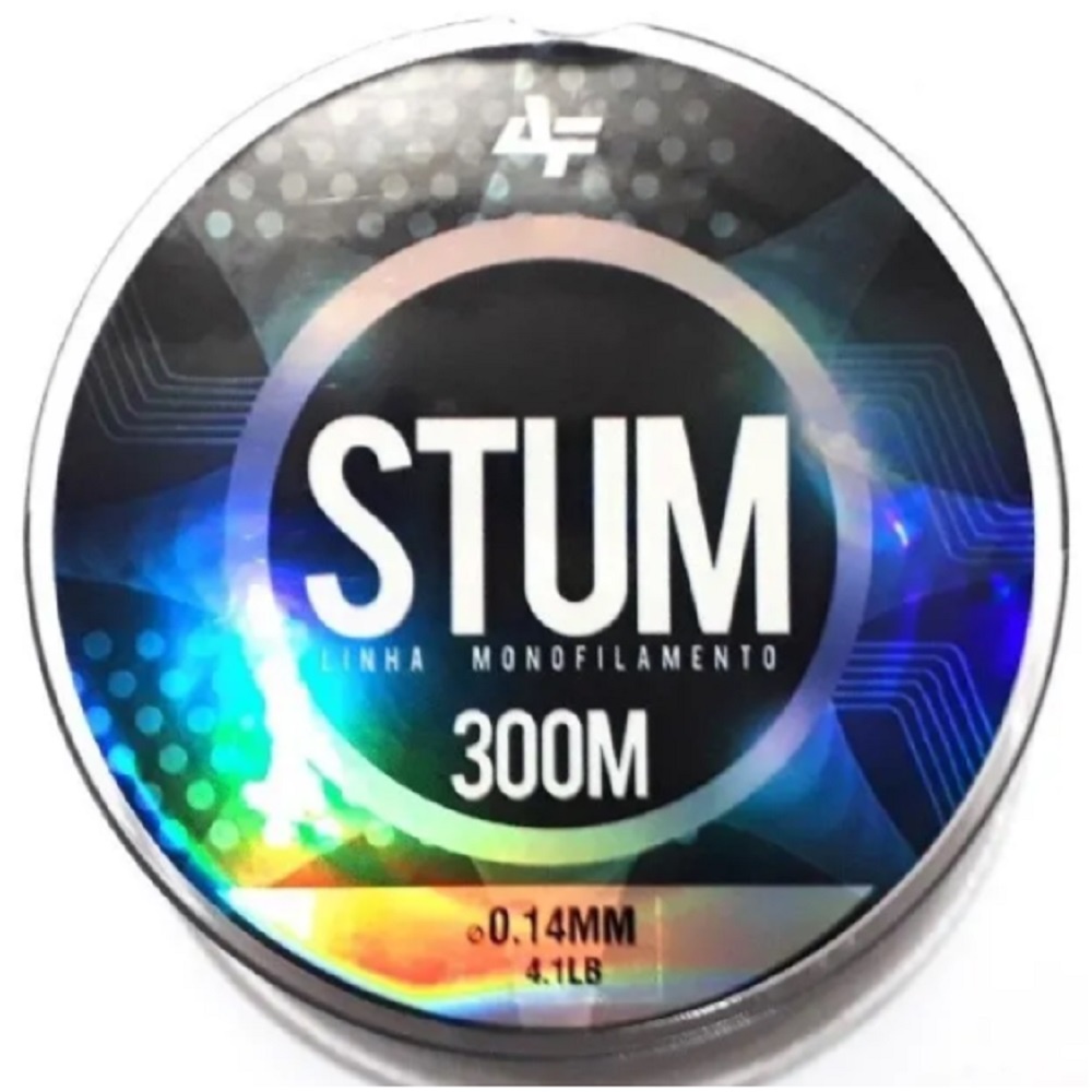 Linha De Monofilamento Stum Da Albatroz Fishing carretel c/ 300m ...