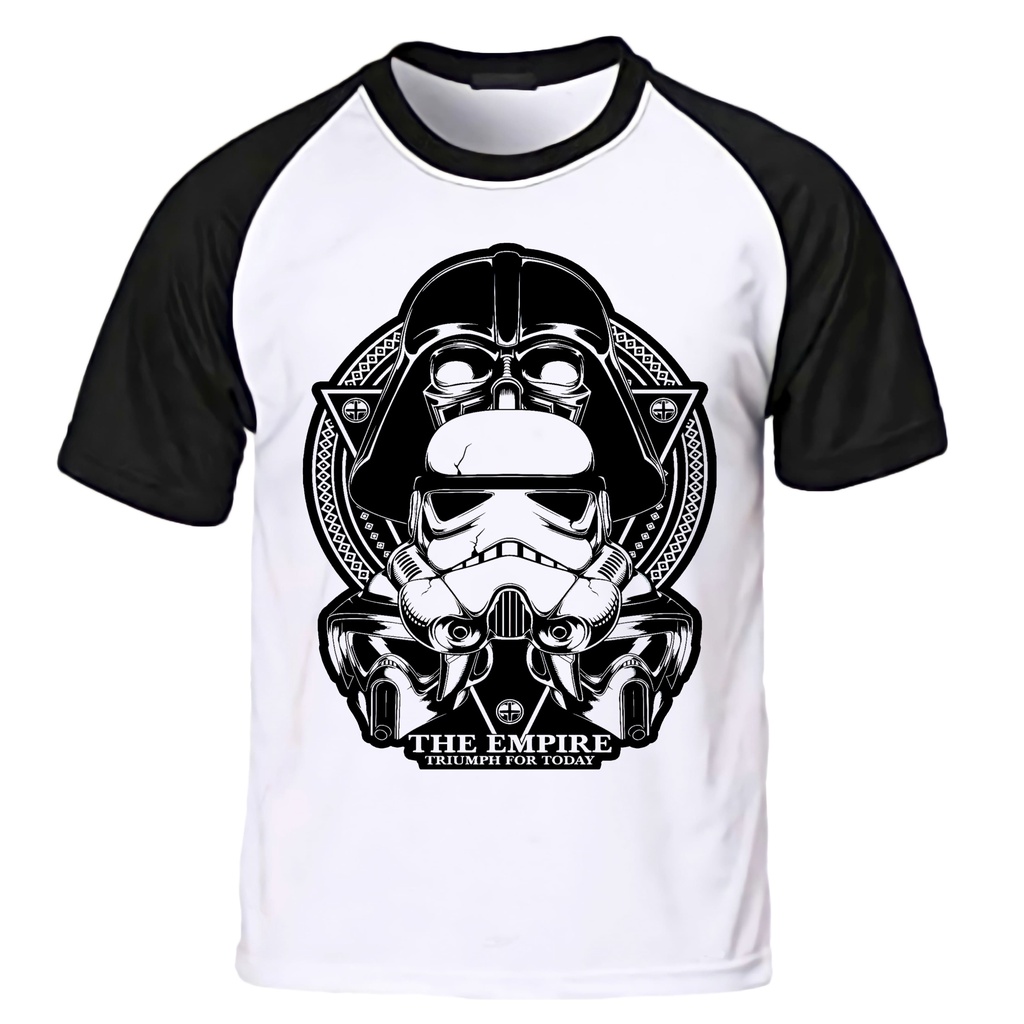 Camiseta Darth Vader Star Wars Unissex, Camiseta Stormtrooper Star