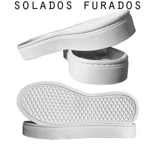 Solado Juvenil c/ Furos + Palmilha Reforçada