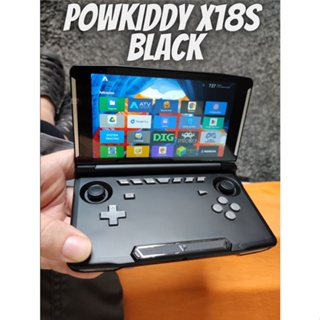 Powkiddy X28 Black Video Game Android 11 3ds NDS PSP G Cube Ps2 SNES  Atualizado C/ Jogos - Novo