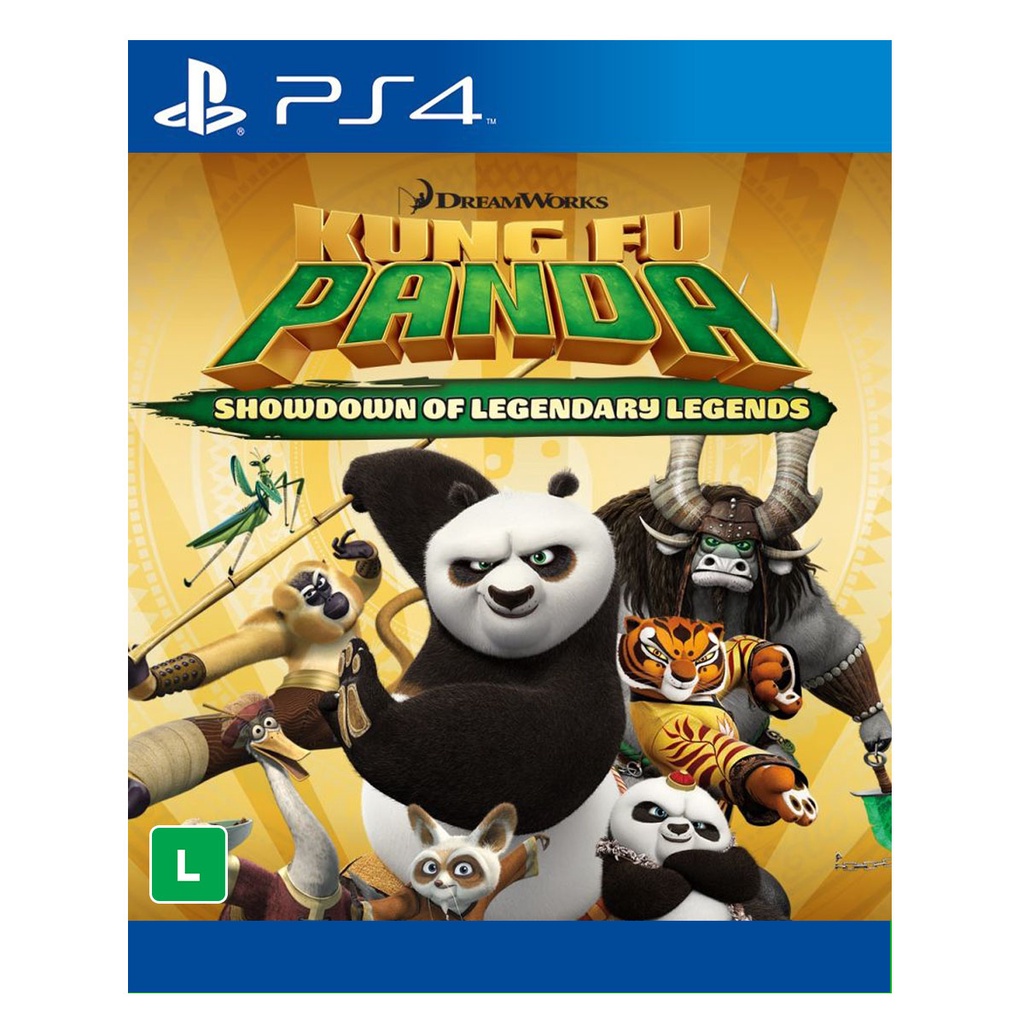 Kung Fu Panda Showdown Of Legendary Legends P S 4 | Shopee Brasil