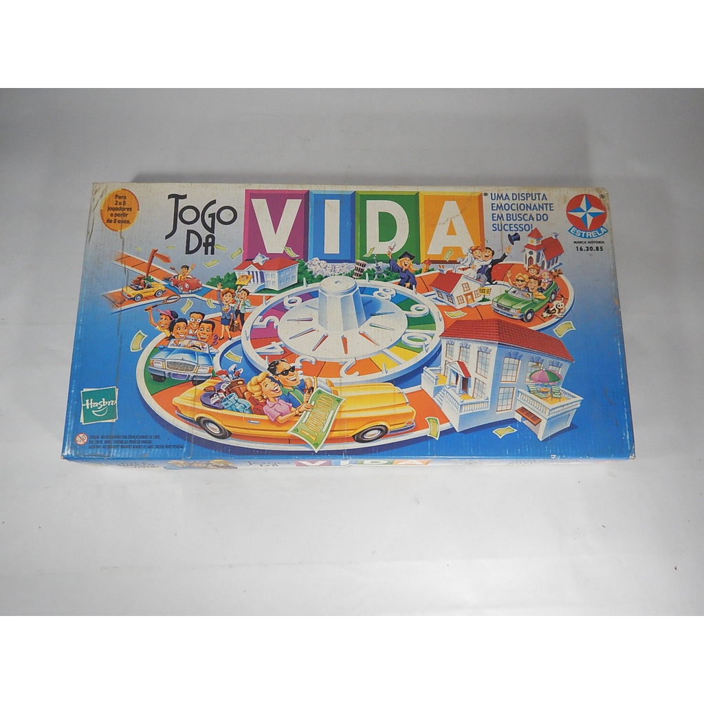 Jogo Da Vida The Game Life Hasbro Completo