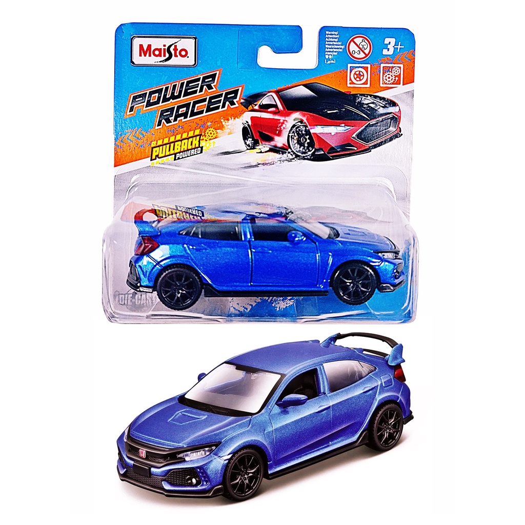 Miniatura Carros Power Racer com Fricção 11cm Maisto (Venda por