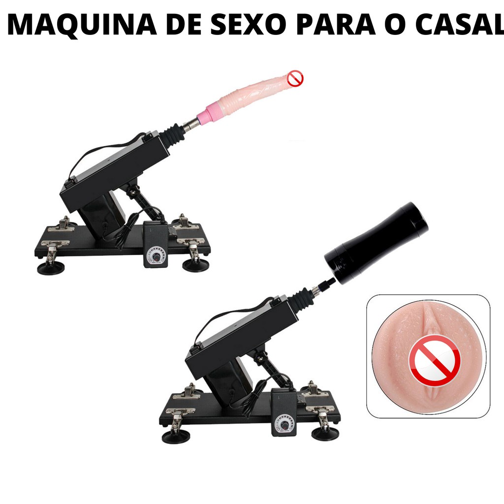 Máquina do sexo P/VIAGEM COM 2 ORIFICIO