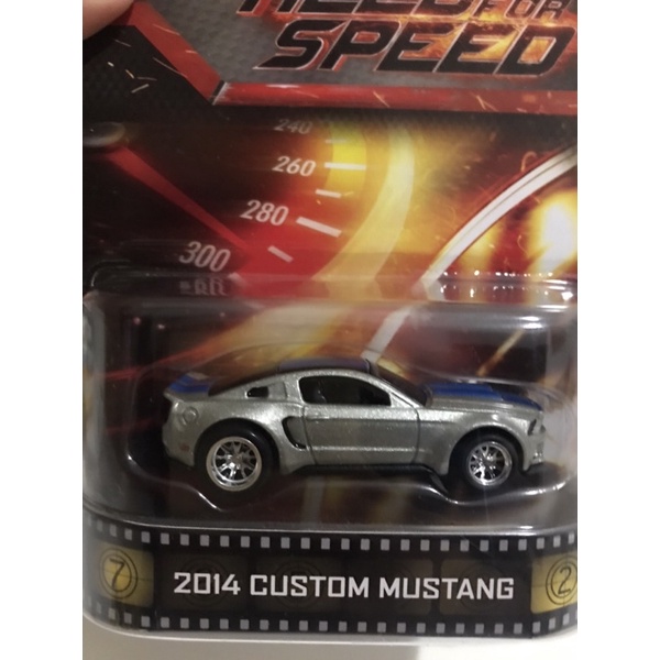 Hot Wheels 2014 Custom Mustang (Need for Speed) | Shopee Brasil