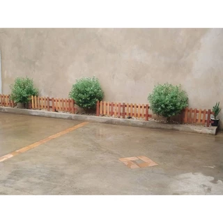 Cerca de Madeira 50 x 45 Kit com 6 Cercas