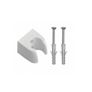 Suporte Para Mangueira Chuveiro Ducha Higiênica Abs Branco CÓD. 23001