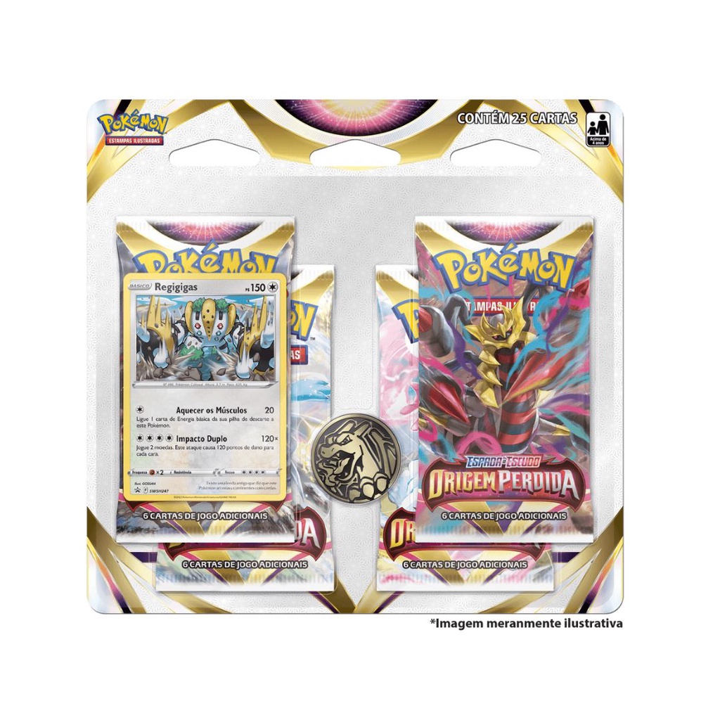 Blister Quádruplo Pokémon Regigigas