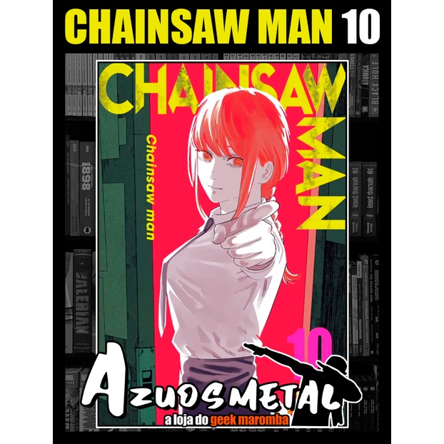 Livro Chainsaw Man, Volume 1 Ao 3 - KIT Lacrado