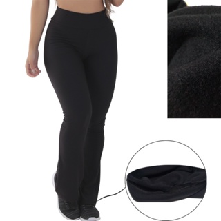 Calça Legging Branca Plus Size Enfermagem Grossa