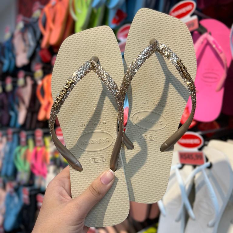 Havaianas glitter on sale