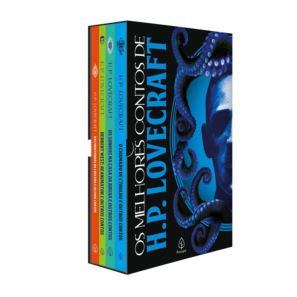 Box 4 Livros Os melhores contos de Lovecraft | Shopee Brasil