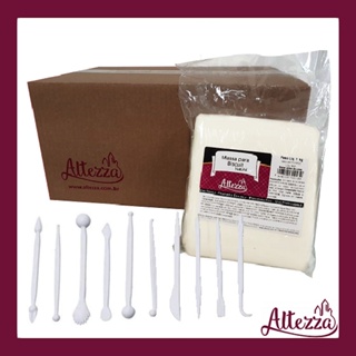 Biscuit Massa Natural **COMBO 6kg + 10 Estecas *** Kit Iniciante