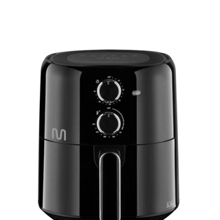 Fritadeira Eletrica Airfryer Multilaser Preta 3,5L 1500W