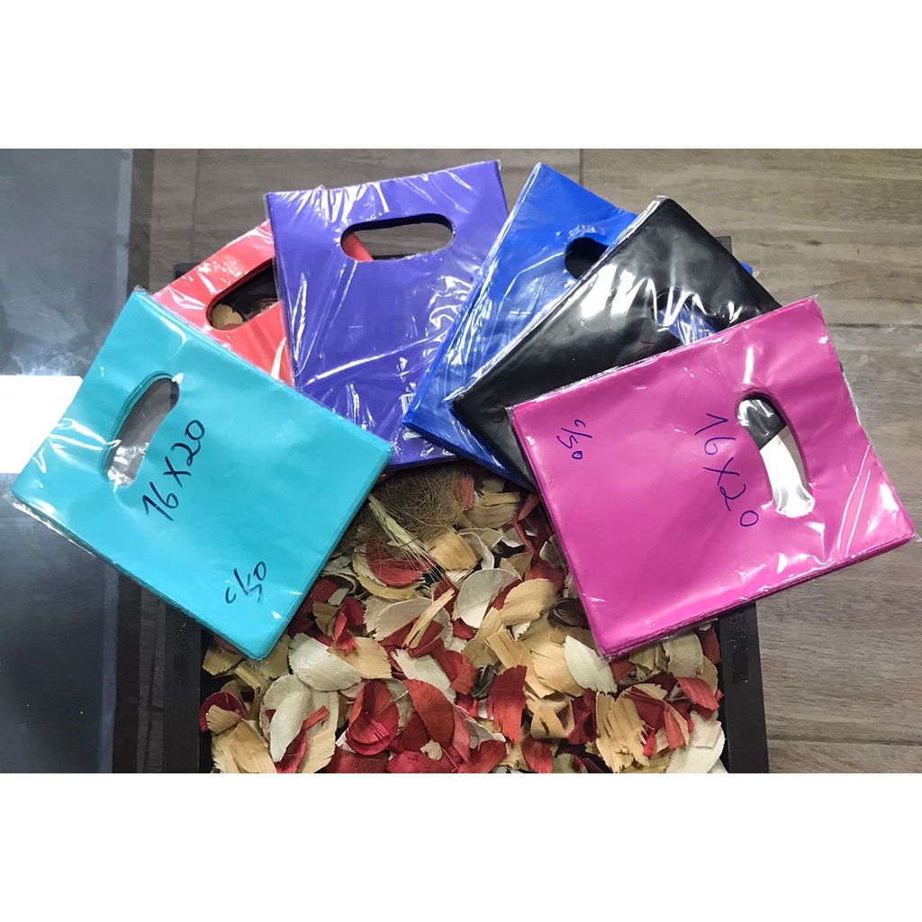 Sacola Plásticas Boca De Palhaço 16x20 - 50unid