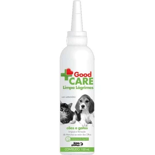 Good Care Limpa Lágrimas 100ml para Cães e Gatos Mundo Animal em Oferta na Shopee