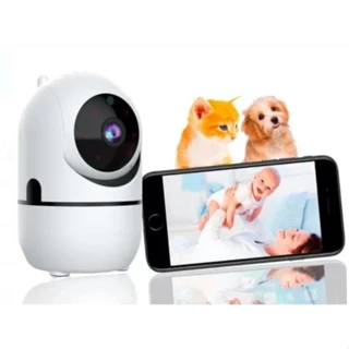 Babá Eletrônica Câmera Wifi IP Visão Noturna Microfone Bebe Pet segurança - Bivolt em Oferta na Shopee